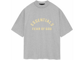 Fear of God Essentials Heavy Jersey T-Shirt - Light Heather Grey (SS24)